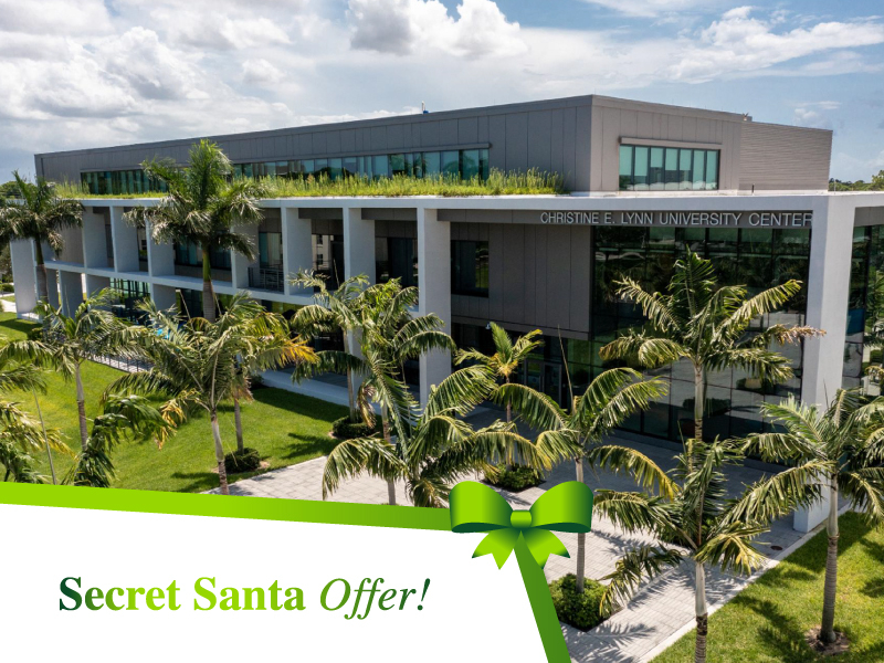&nbsp; MIAMI BOCA RATON LYNN UNIVERSITY Miami Vibes: sole, mare e&nbsp;l&rsquo;estate che non finisce mai!   Miami&nbsp;&egrave; una citt&agrave; della contea Miami-Dade, in Florida.&nbsp;Il campus della Lynn University offre un ambiente sicuro e verde nella piacevole cornice di Boca Raton, in Florida. SCOPRI LA SECRET SANTA OFFER! &nbsp;  